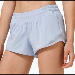 Light blue Lululemon shorts